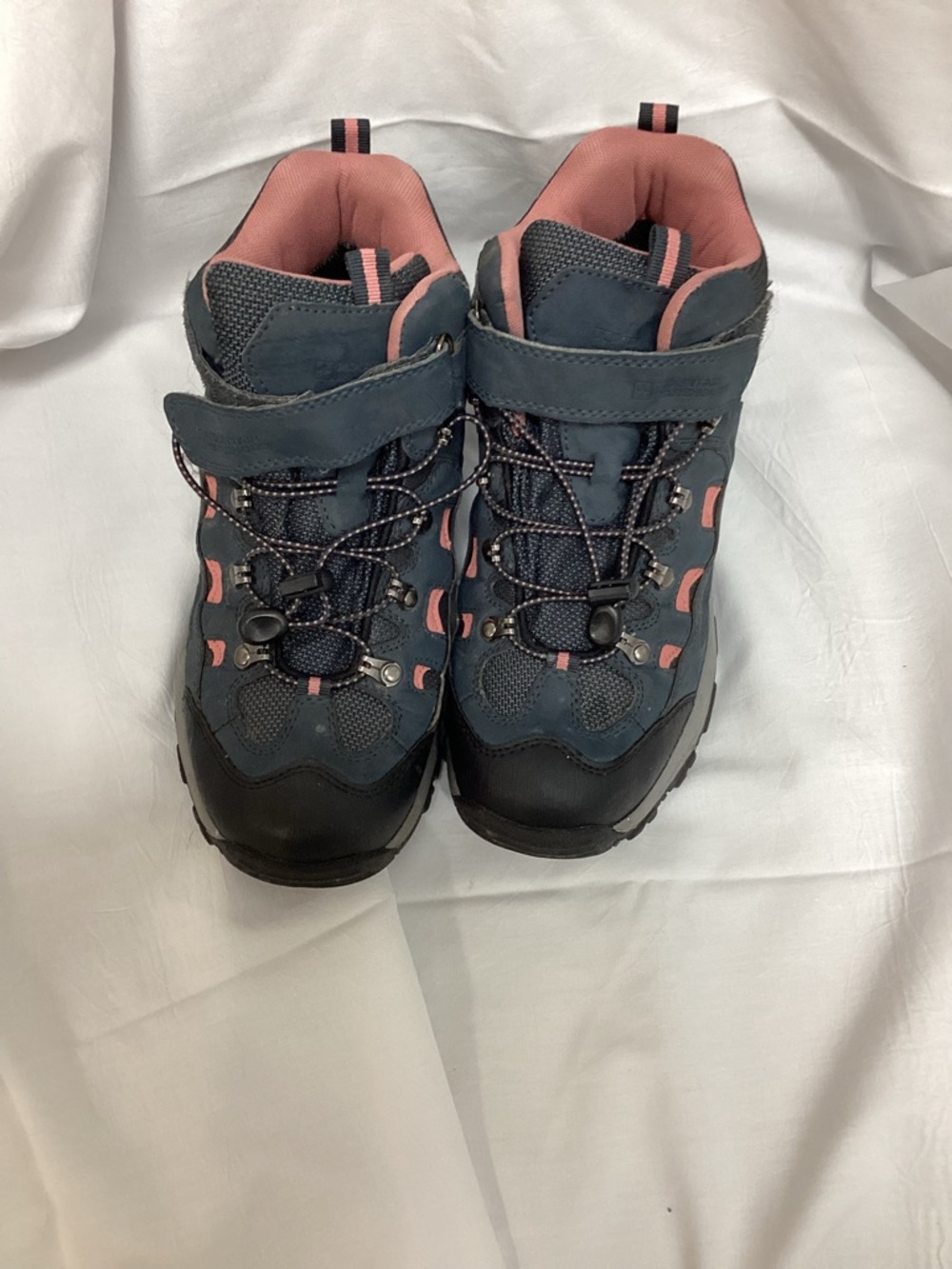 Navy and Pink Hiking Shoes - Lightweight Trail Sneakers